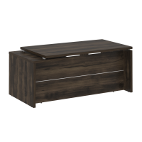 Стол руководителя прямой, правый Yalta LT.В-18 R дуб мали